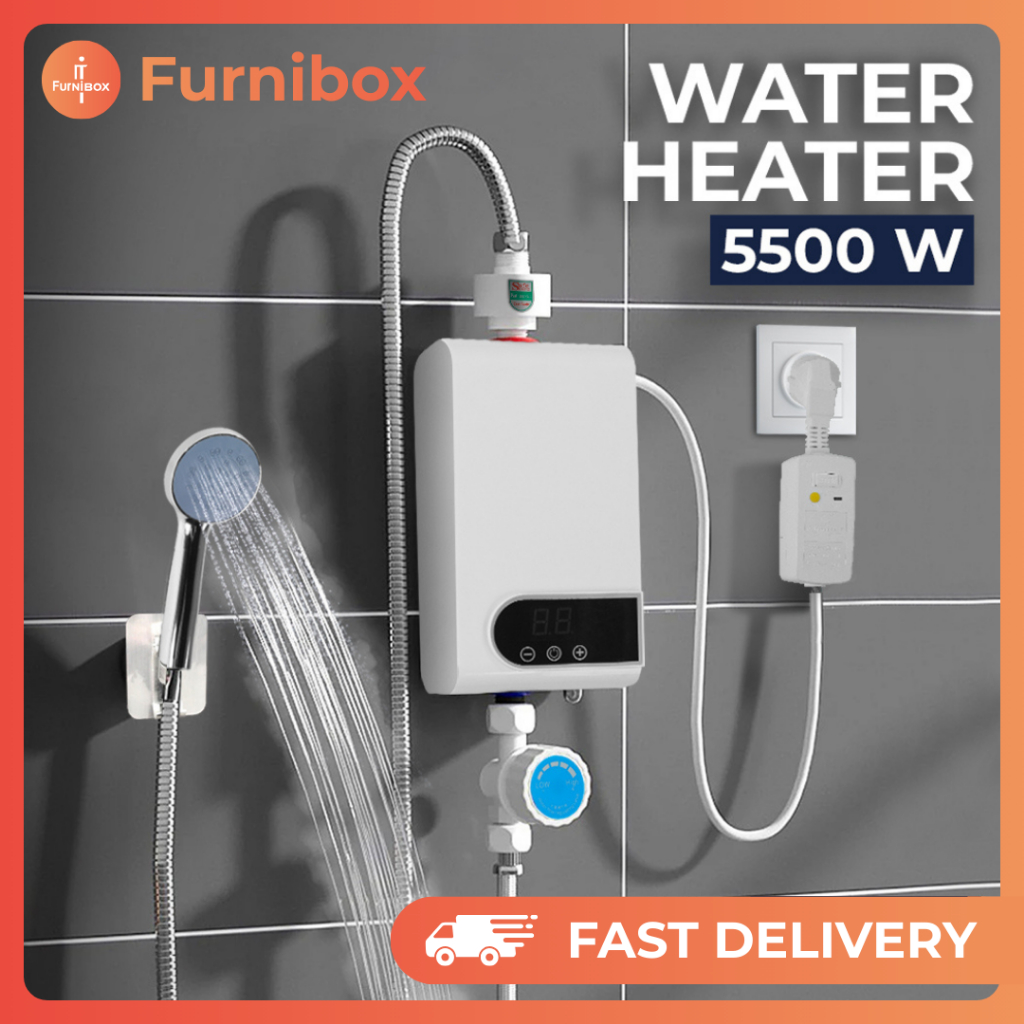 Water Heater Listrik Portable Alat Pemanas Air Aquarium Bak Mandi