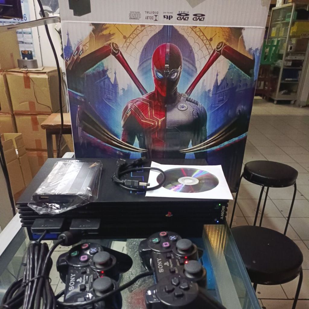 PS 2 Matrix Hardisk eksternal dan baca kaset