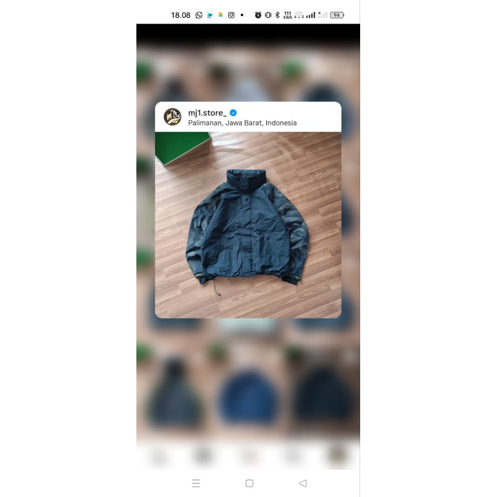 Jacket Ts Desain Camo