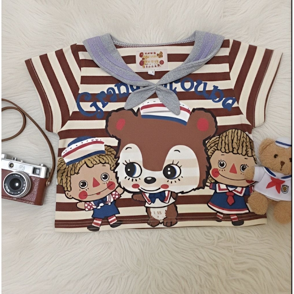 BAJU ANAK PEREMPUAN KERAH SAILOR GEMES