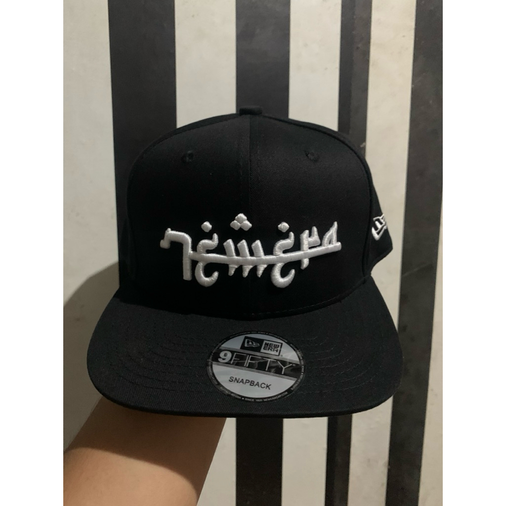 Topi New Era Arab big logo snap back setelan
