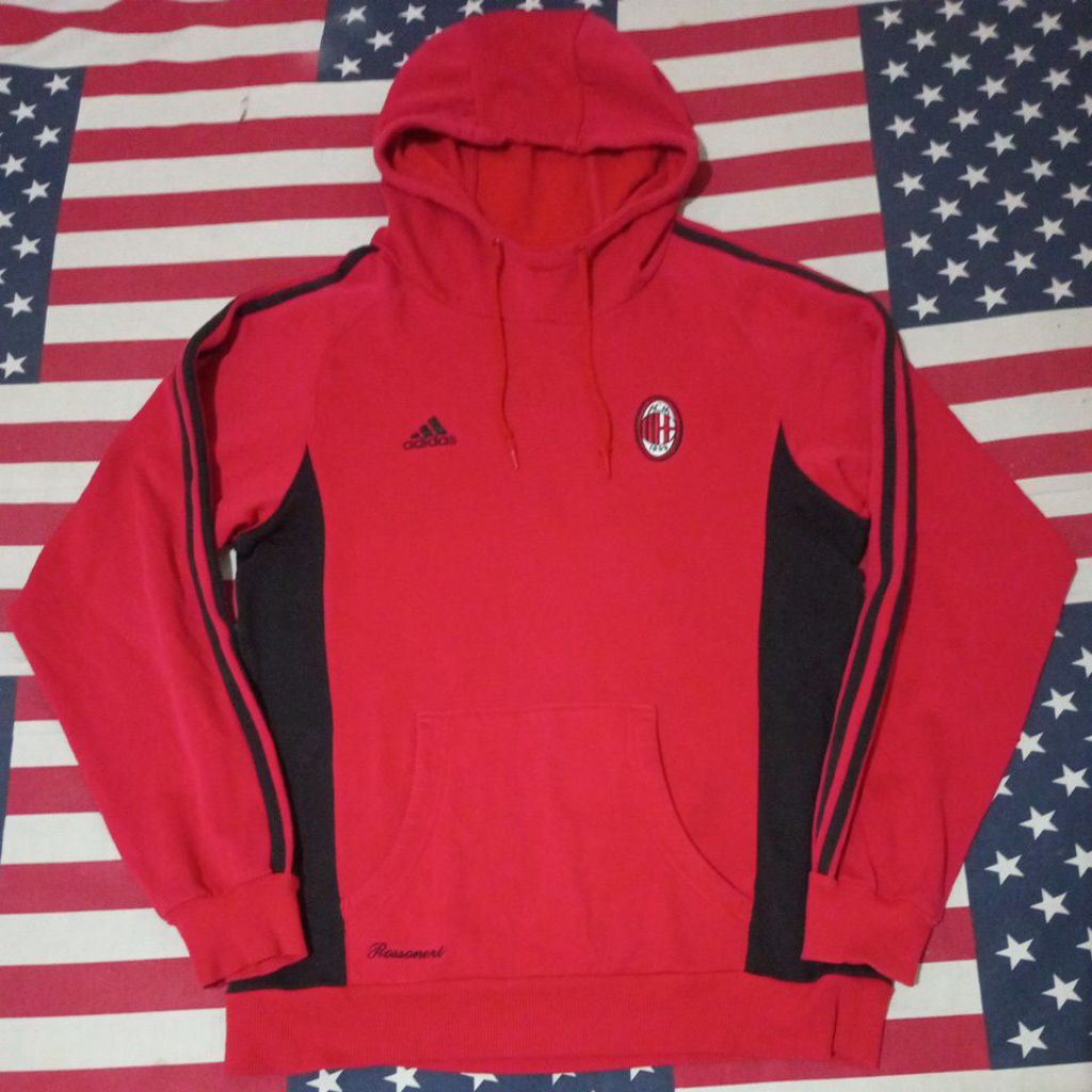 Hoodie Adidas X AC Milan Rossoneri