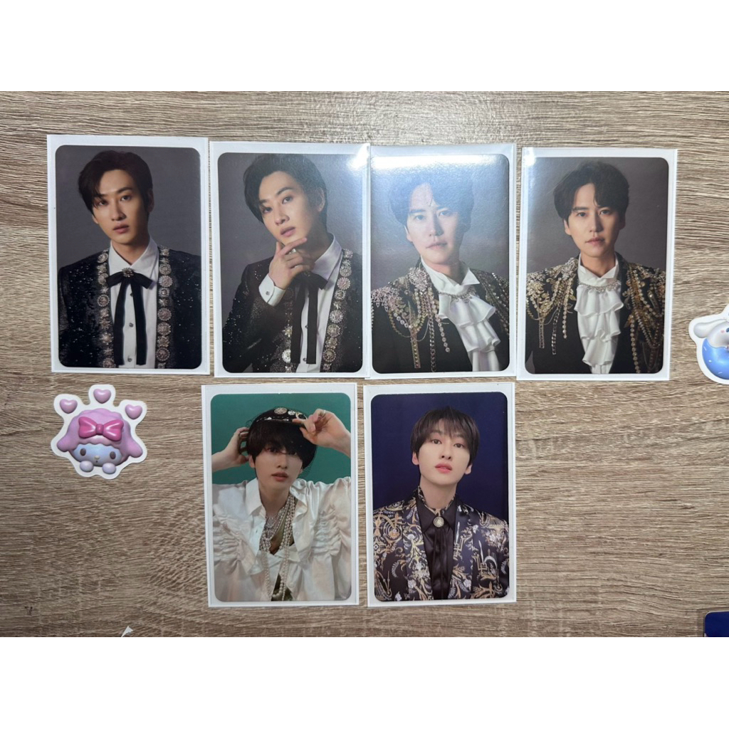 (READ DESC) EUNHYUK KYUHYUN SUPER JUNIOR SUJU PHOTOCARD THE RENAISSANCE