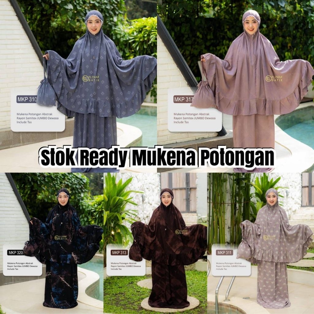 Mukena elzhaf batik ori
