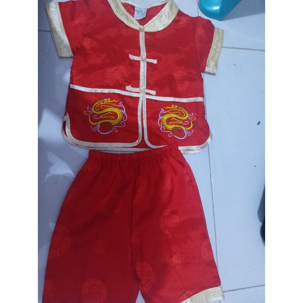 preloved baju cheongsam anak