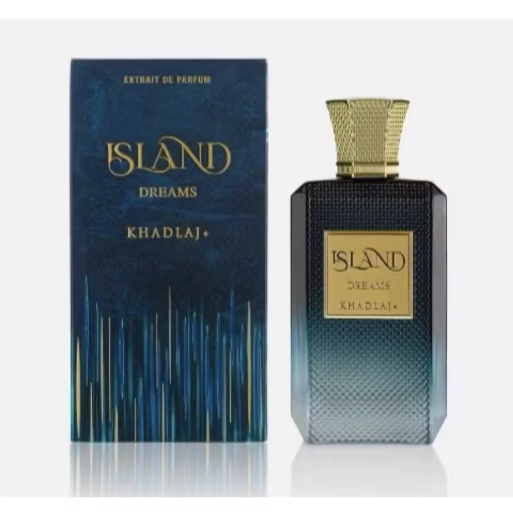 khadlaj island dreams 90ml / mykonos california blue 50ml (PRELOVED)