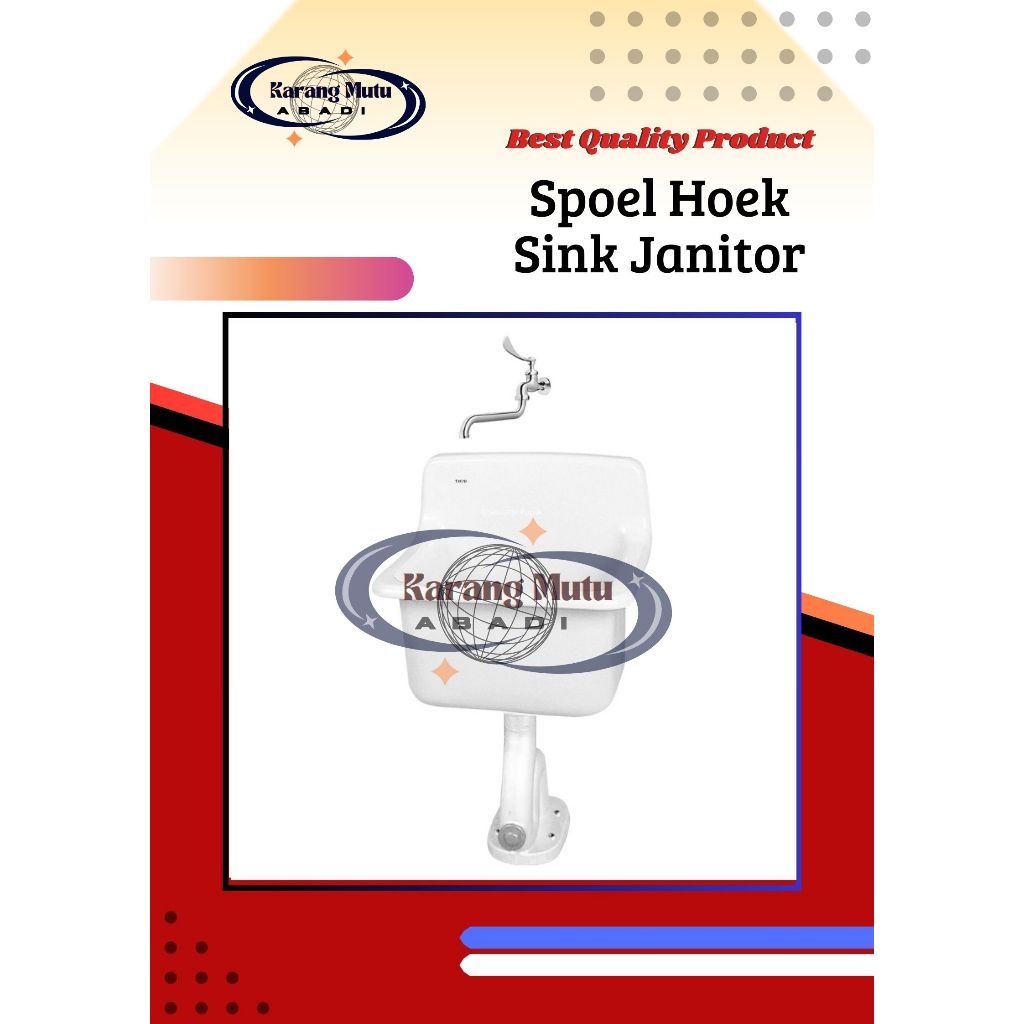 Spoel Hoek Service Sink Janitor SK322E