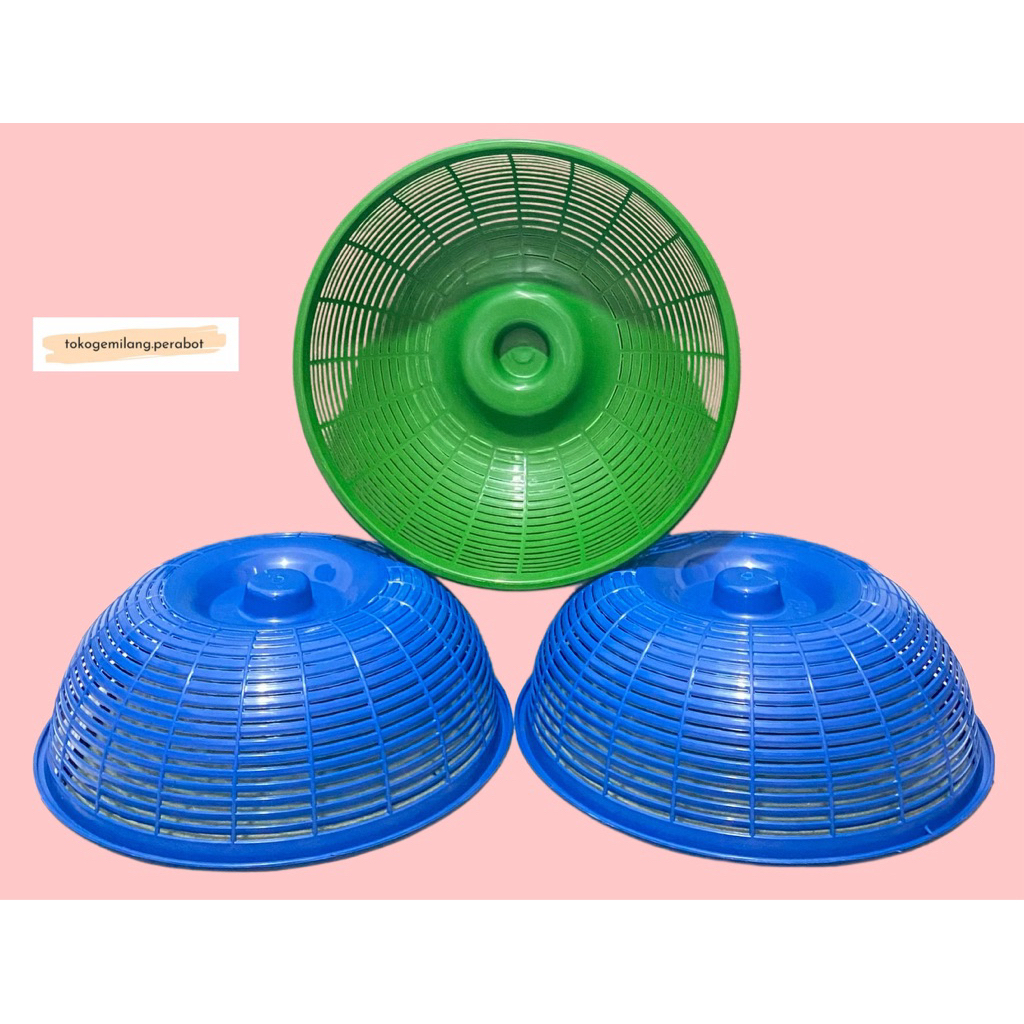 Tudung Saji Plastik / Tudung Saji Bulat / Tudung Saji Kecil / Tudung Saji Bulat Kecil