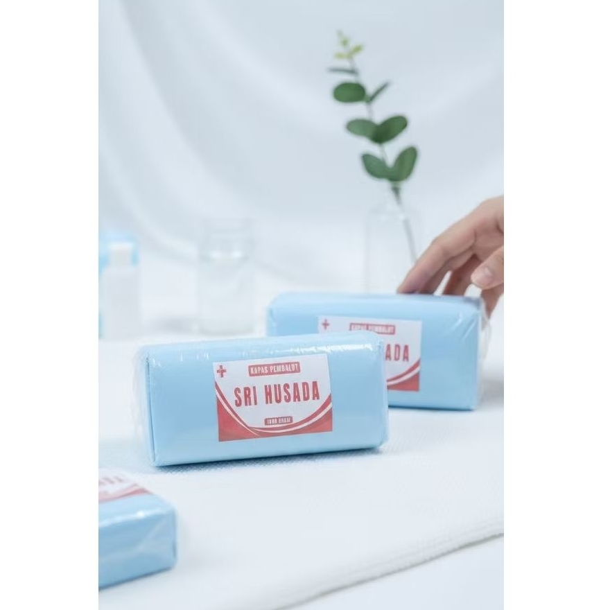 kapas putih 1kg - kapas gulung putih 1000 gram serbaguna