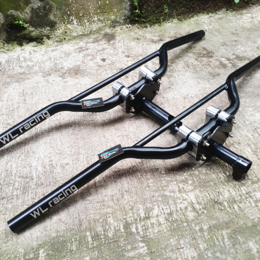 Paket Dudukan Stang Racing Trondol Matic dan Bebek Yamaha Honda Stang Trail