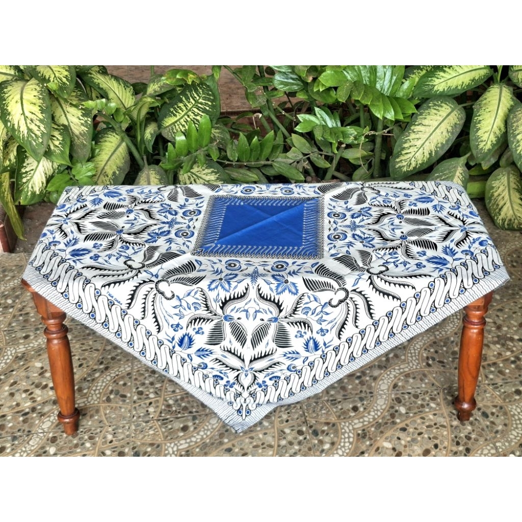 Taplak Meja Batik Ukuran 100x95 Taplak Meja Ruang Tamu Taplak Meja GURU Taplak Meja Kantor Kain Katu