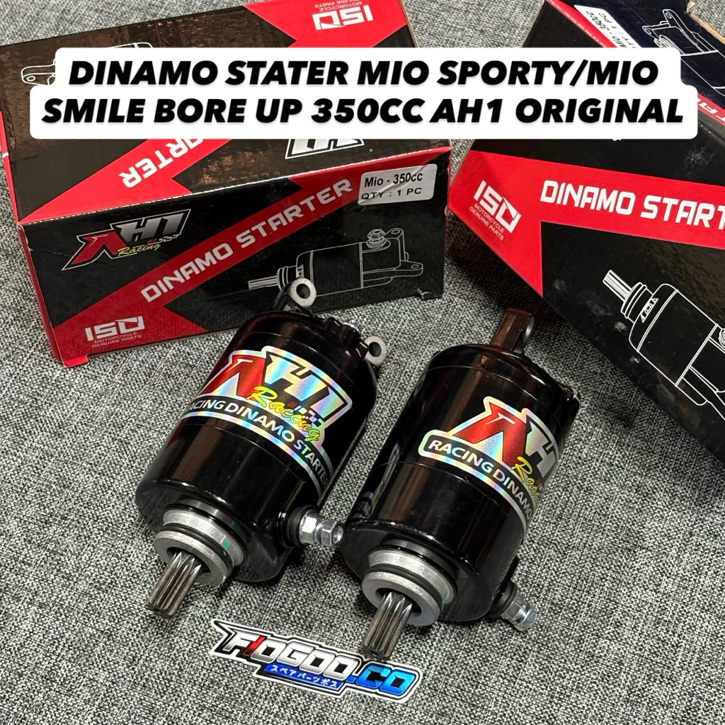 AH1 DINAMO STARTER BORE UP 350CC-500CC MIO SPORTY SMILE SOUL FINO KARBU XEON KARBU XEON INJEKSI RC N