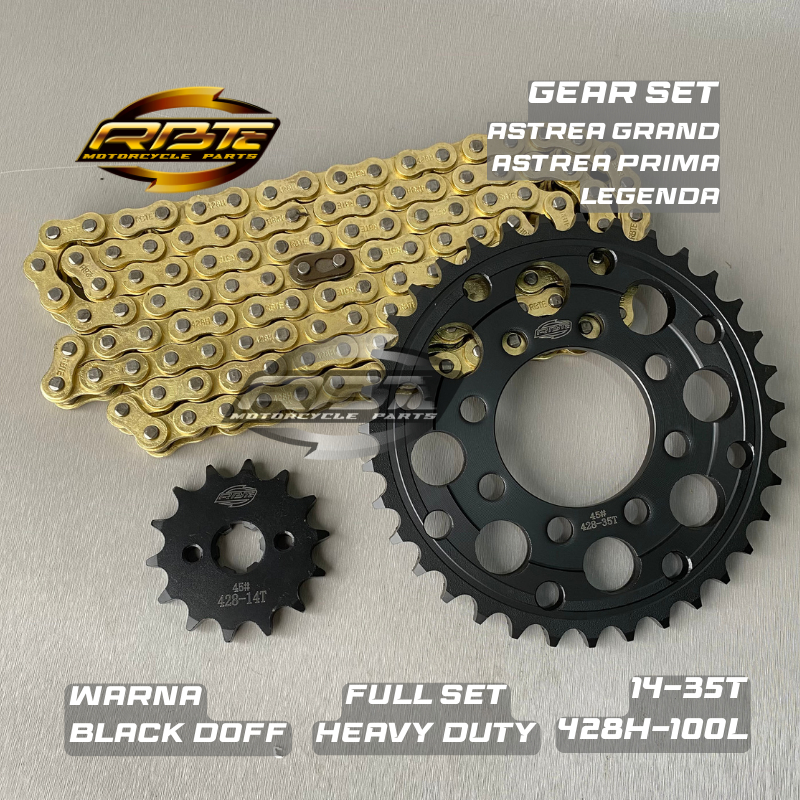 nambulastore GEAR GIR SET GIR PAKET ASTREA GRAND LEGENDA ASTREA PRIMA 14T 35T