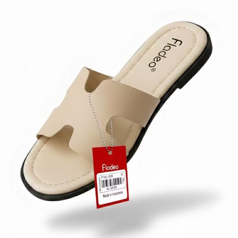 PROMO LEBARAN SANDAL FLAT(KH) PROMO TERLARIS Sandal CEWEK Flat Promo - Sandal  Terbaru Model H Perem