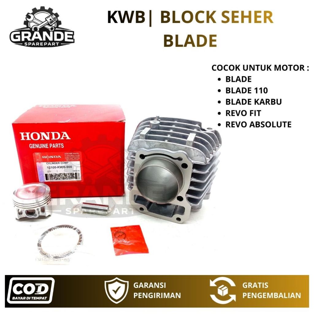 KWB BLOK SEHER BLADE 110 / BLOCK SEHER BLADE LAMA / PISTON BLADE 110 MOTOR HONDA BLADE / BLOCK SEHER