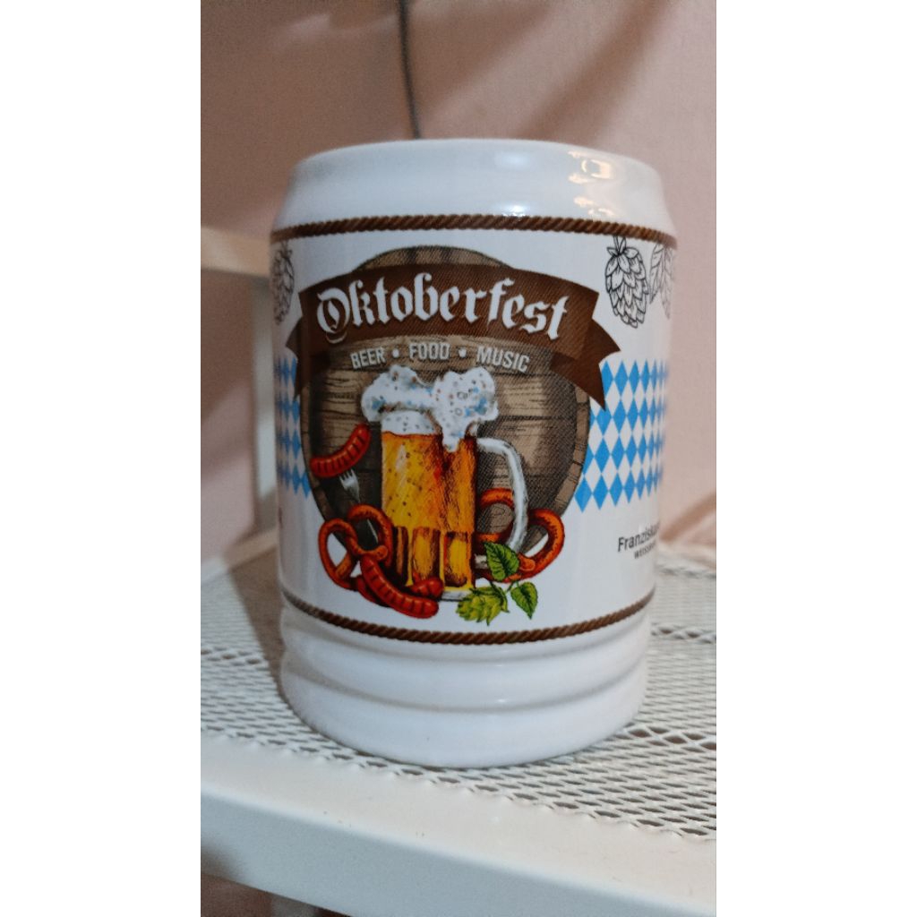 Preloved-mug bir keramik (stein) - Oktoberfest German Beer Festivlal