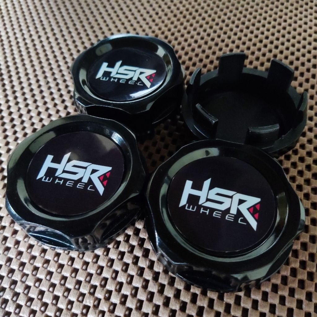 4pcs TUTUP DOP AS RODA CENTER VELG MOBIL VARIASI COMPERALLY DIAMETER LUAR ±6,6CM