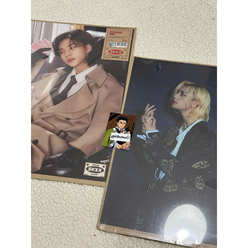 Poster Pob Pc Skz Stray Kids Hyunjin Hyune Hj MD Merch Merchandise Beyond Unlock Go Live In Life Skz