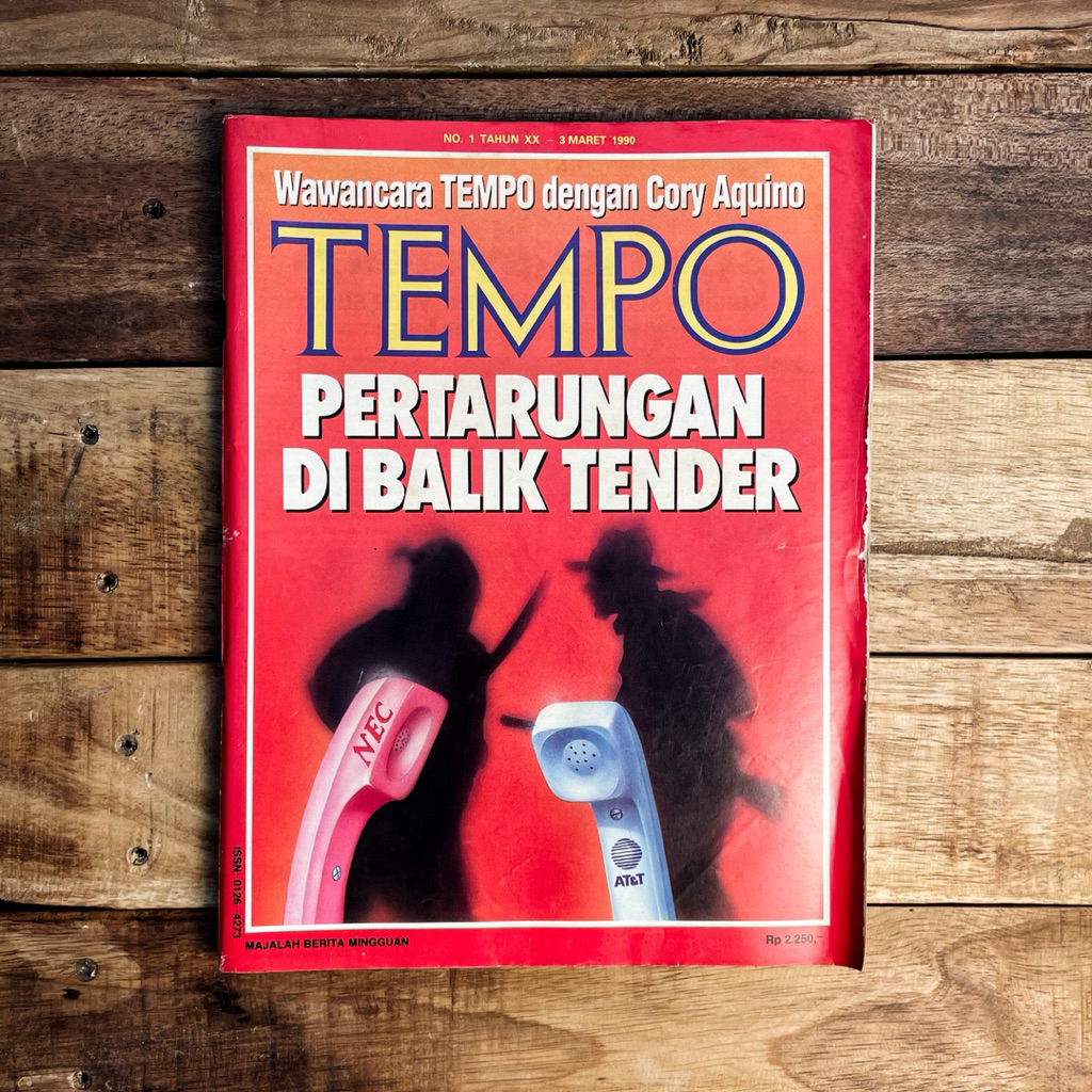 Majalah Berita Mingguan Tempo Edisi No. 1 Tahun XX 3 Maret 1990 Pertarungan di Balik Tender | Wawanc