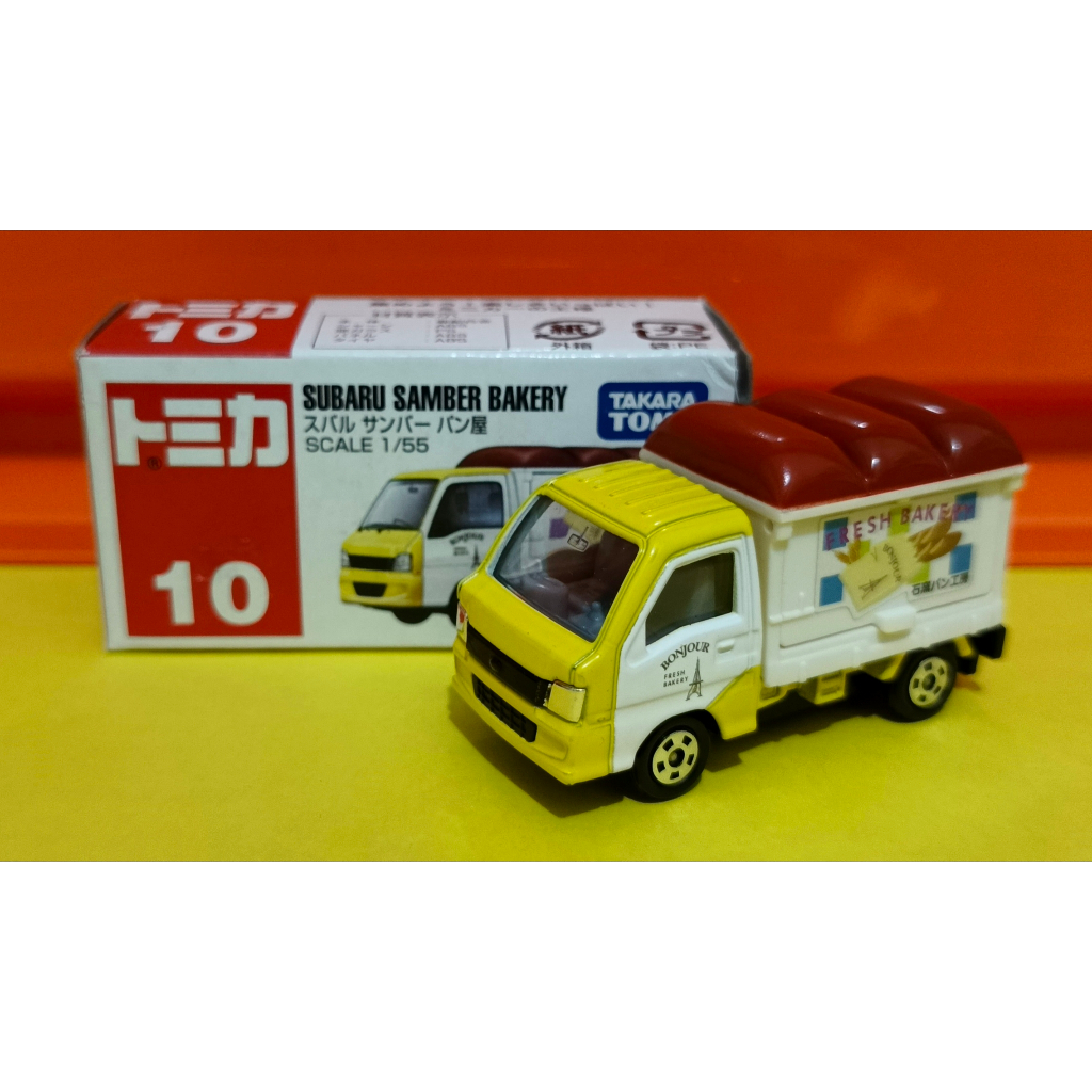 Tomica Takara Tomy 10 Subaru Samber Bakery