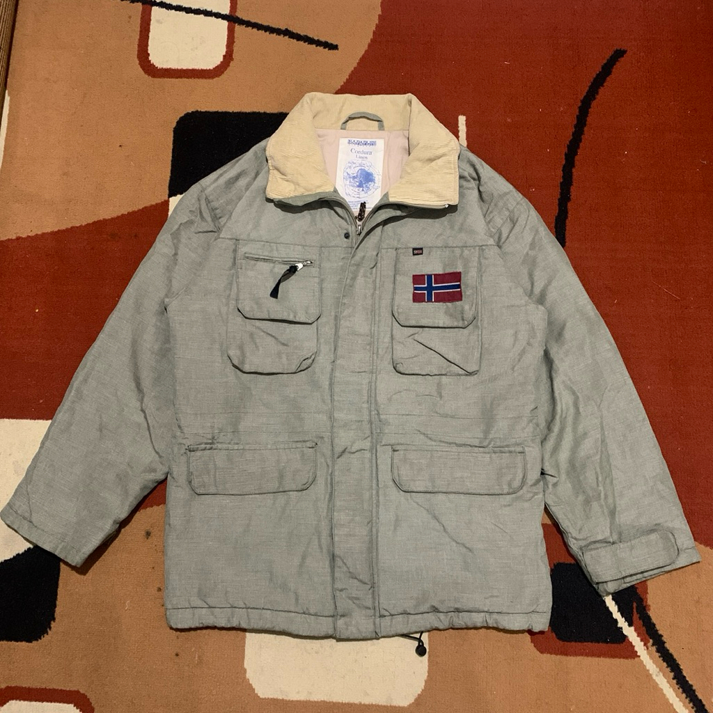 Vintage Napapijri Cordura linen Jacket | Napapijri Second | Jacket Napapijri