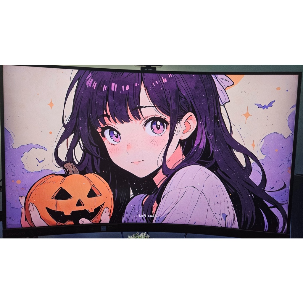 Lenovo Gaming Monitor G32qc-30 Monitor Gaming 32 inch 2K QHD Second