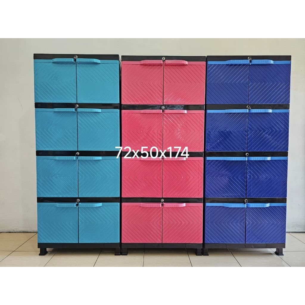 [ Golden Furniture ] Lemari Plastik Jumbo 4 Tingkat - Lemari Plastik Murah Berkualitas - Lemari Plas