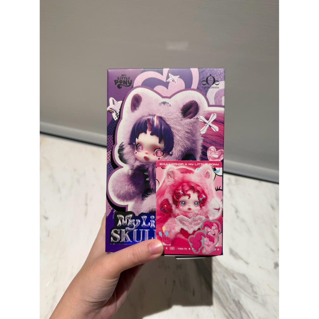 [READY STOCK] SKULLPANDA x My Little Pony Series - Pinkie Pie