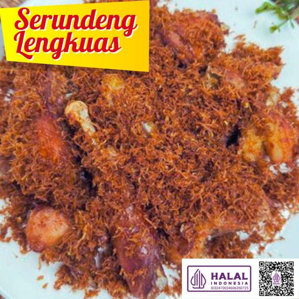 100gr Serundeng Lengkuas/ Serundeng Laos/ Serundeng Ayam Goreng/ Serundeng Asin Gurih/ Serundeng Ins