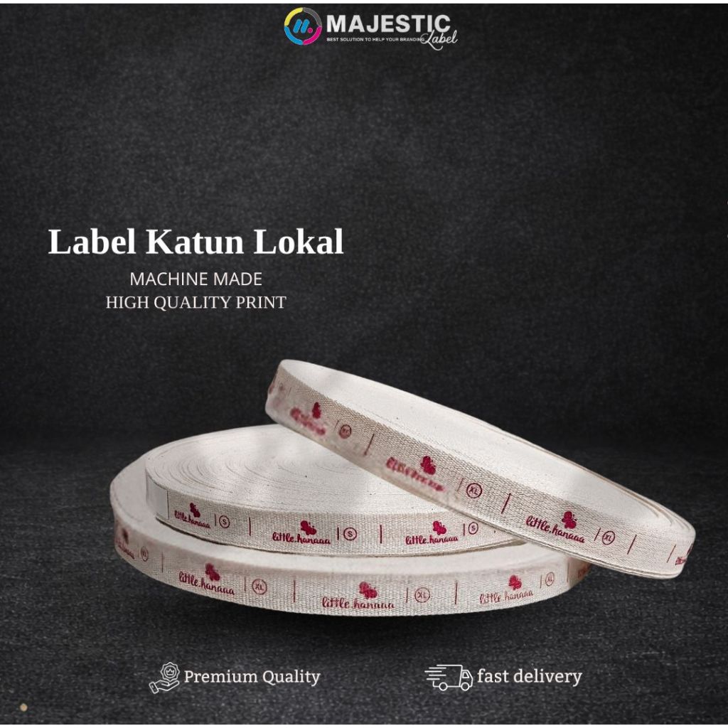 Label Piterban Lokal, Pita Piterban, Label Katun Halus, Label Piterban Lembut
