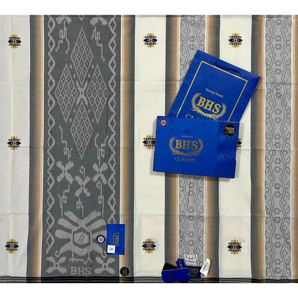 Sarung BHS Classic Songket Gold Premium Original