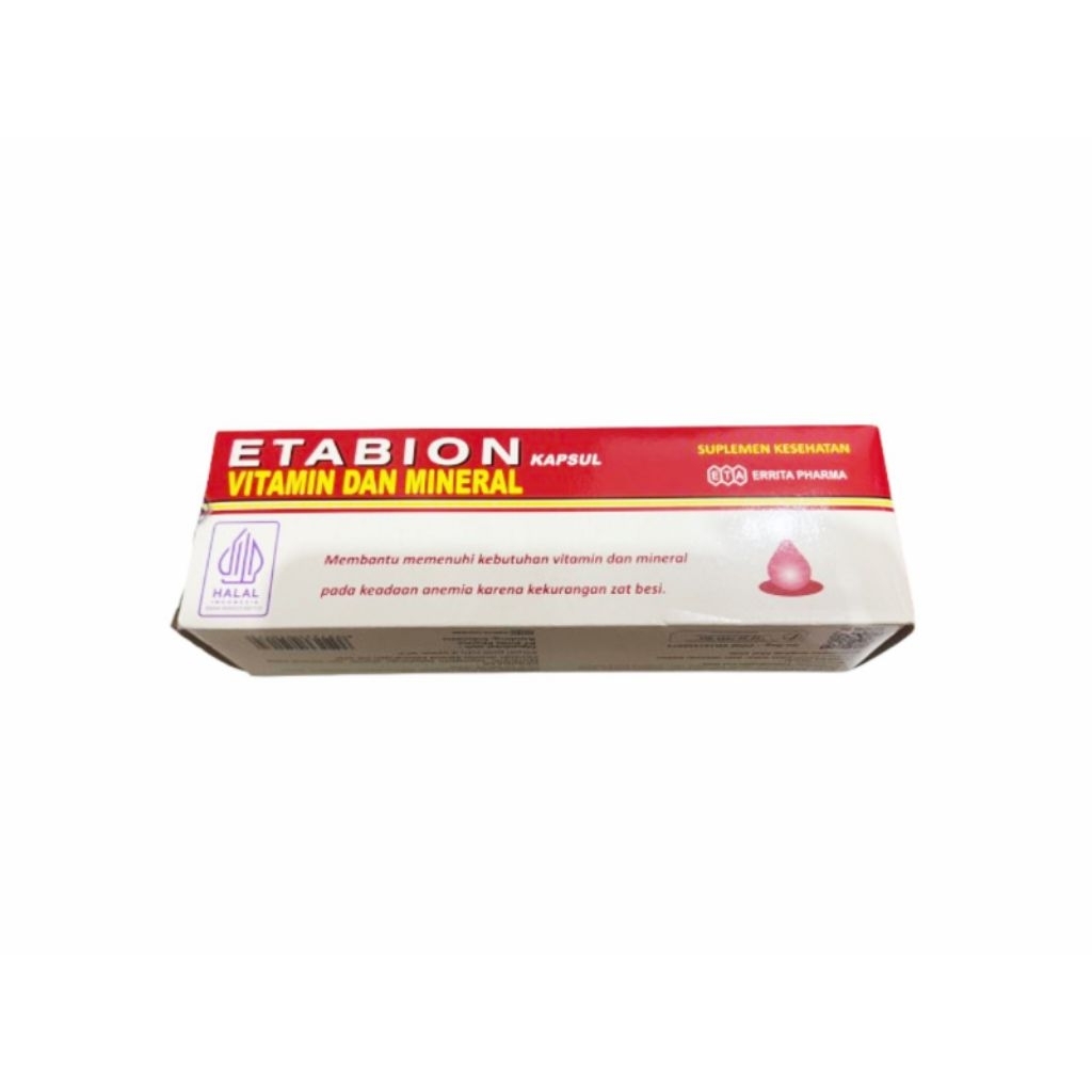 Etabion Multivitamin Penambah Darah 100 Tablet - Suplemen Anemia & Ibu Hamil