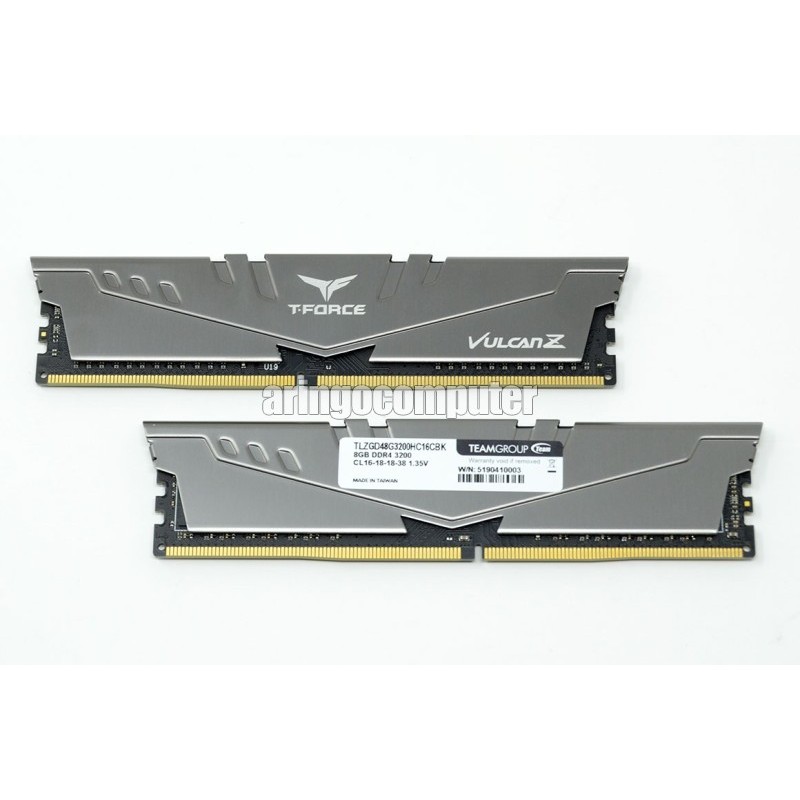 Memory (RAM) Team DDR4 2x8GB 3200Mhz T-FORCE VULCAN Z GRAY
