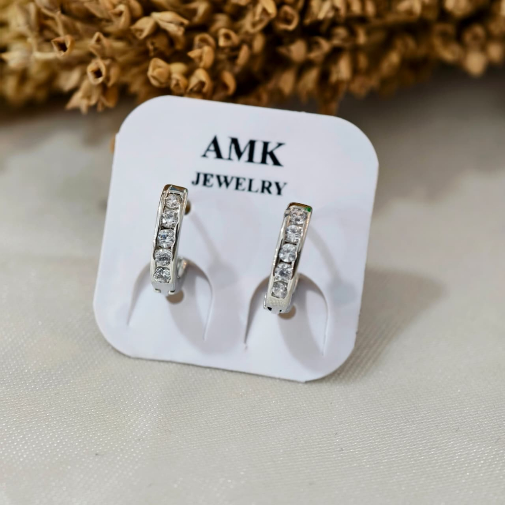 Anting Jepit Silver Dewasa Xuping Lapis Emas 2351045