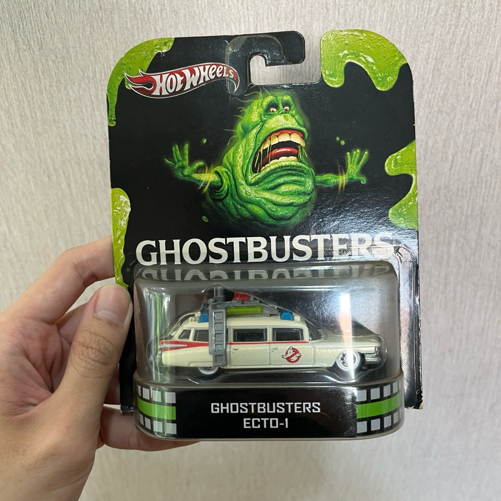 Hotwheels Ghostbusters Ecto 1 Classic series retro rare mainan mobil anak koleksi