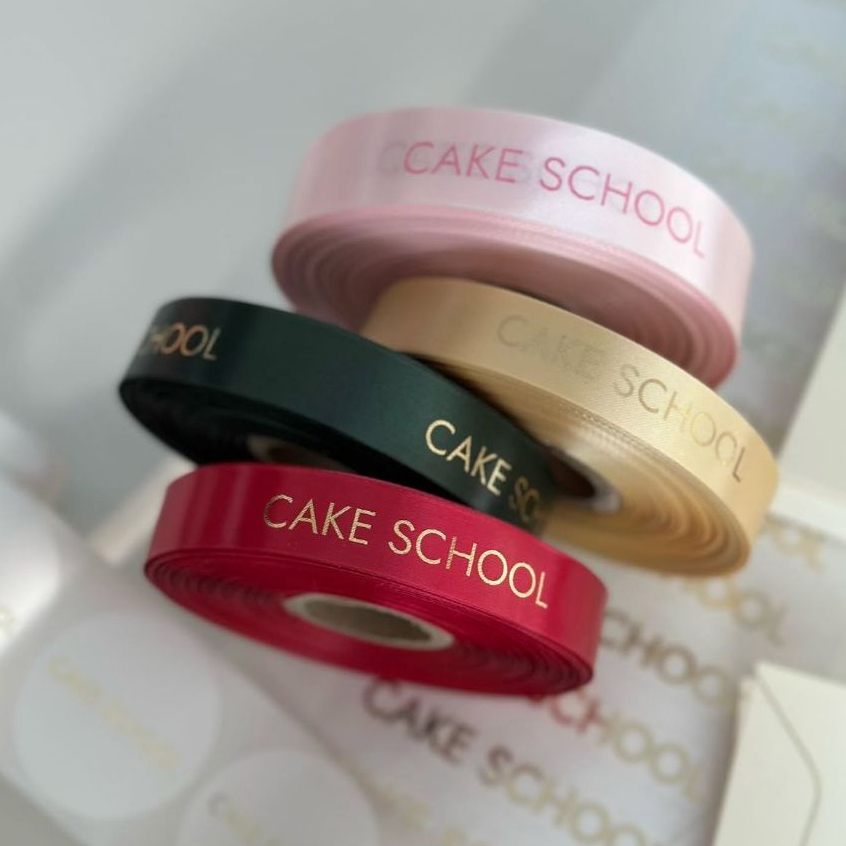 pita satin custom, pita custom sablon, pita kado / hampers / souvenir custom sablon