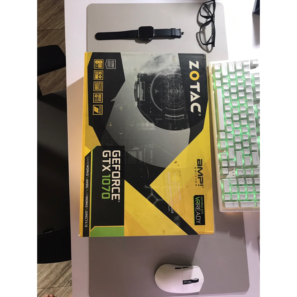[SECOND BUNDLING] Zotac GTX 1070 AMP EDITION | FSP HV PRO 85+ BRONZE 650W (GARANSI ON)