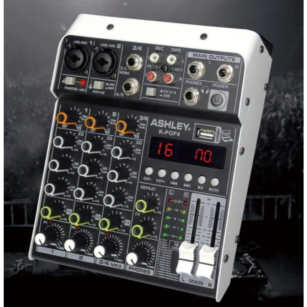 Mixer Ashley 4 Channel / Mixer Ashley Kpop 4