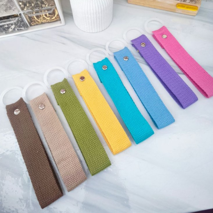 UMNI Webbing polos gantunga tas aneka warna bahan katun