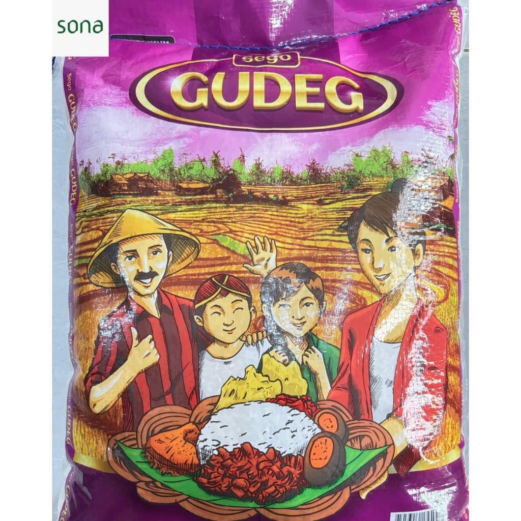Beras Putih Gudeg 5kg - Beras Medium