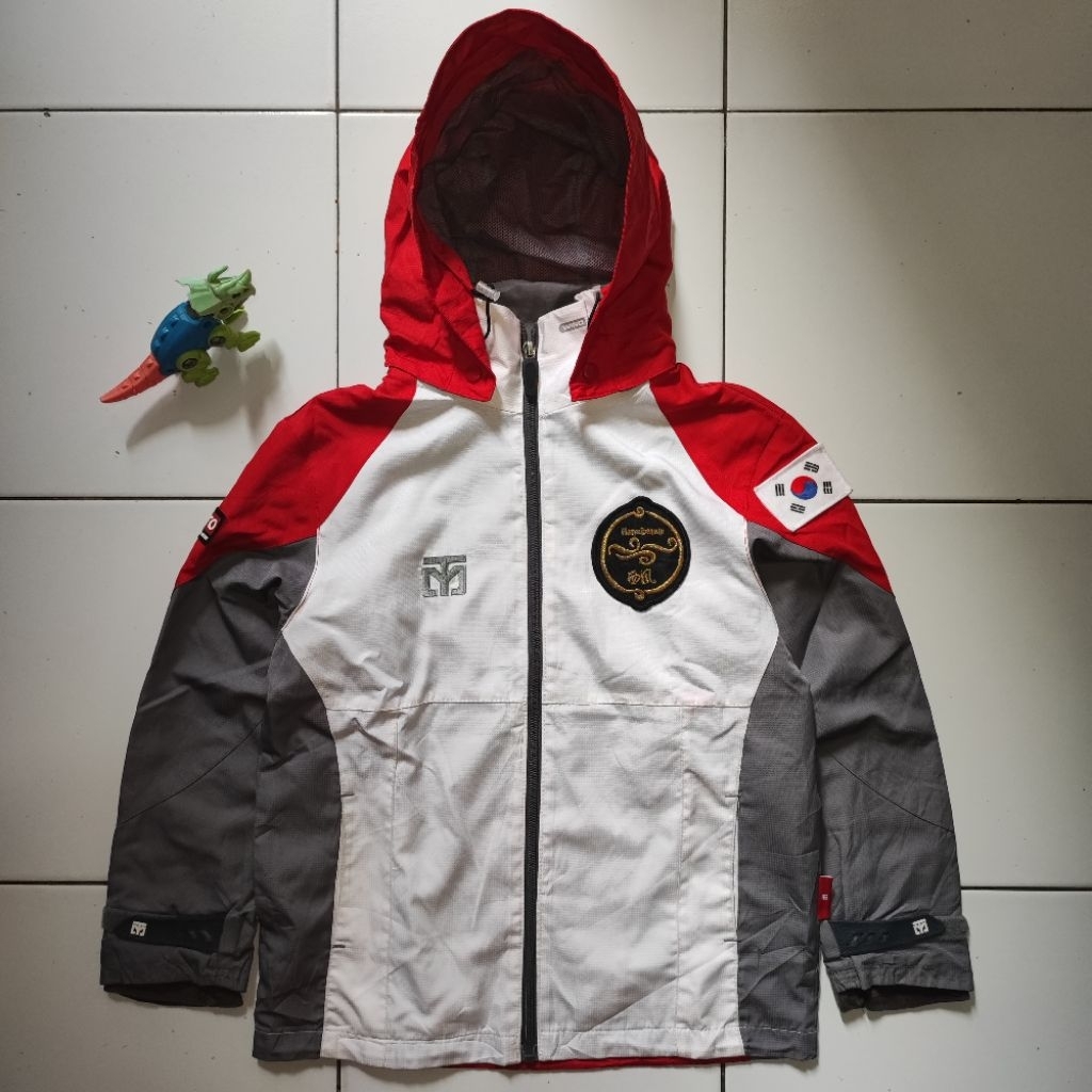 Jaket Outdoor Sporty Anak MOOTO Taekwondo Original 100% Preloved Branded Second Dobok Winter Gunung 