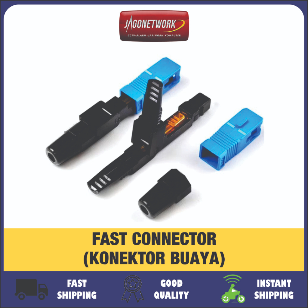 FAST CONNECTOR FIBER OPTIC SC UPC BUAYA / KONEKTOR FO BUAYA