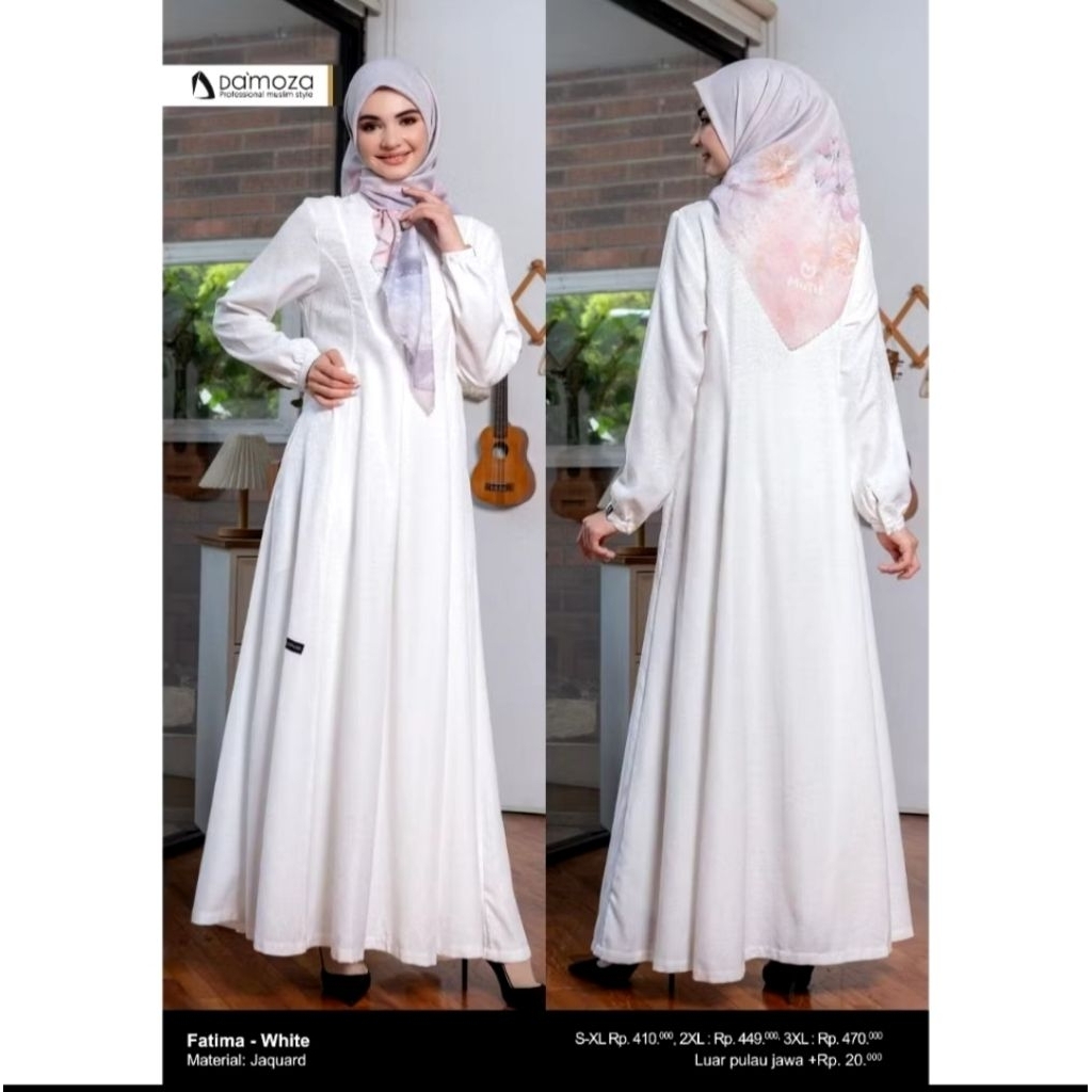 Gamis Putih- Damoza