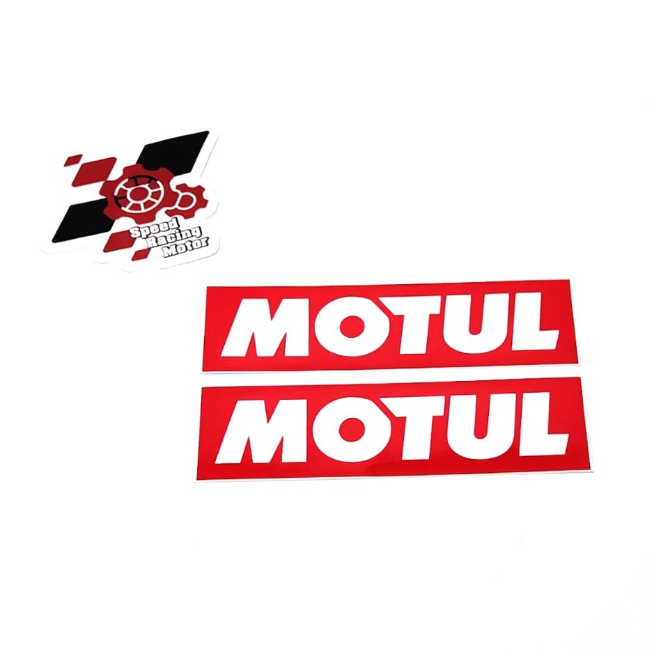 STIKER OLI MOTUL STICKER MOTUL GLOSSY