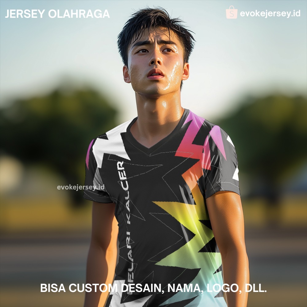 Kaos Jersey Run Pelari Kalcer Dryfit Bisa Custom - 620