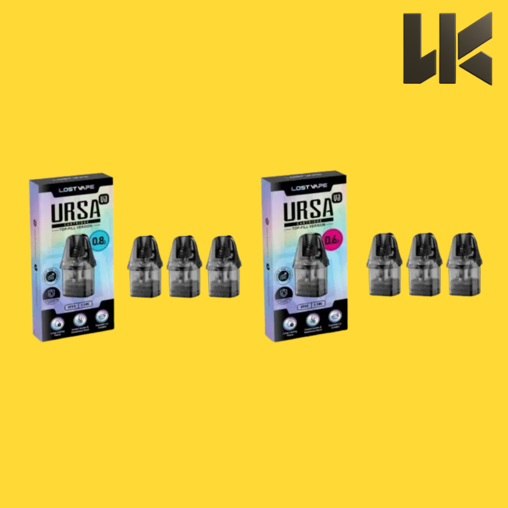 CARTRIDGE URSA NANO V3 0.6-0.8 OHM PCS