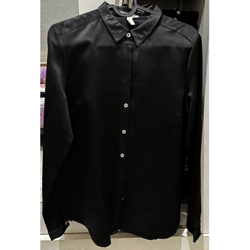 H&M KEMEJA SILK