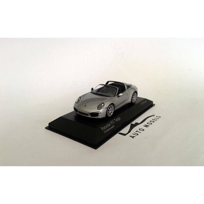 Minichamps Porsche 911 Targa 2013 Silver