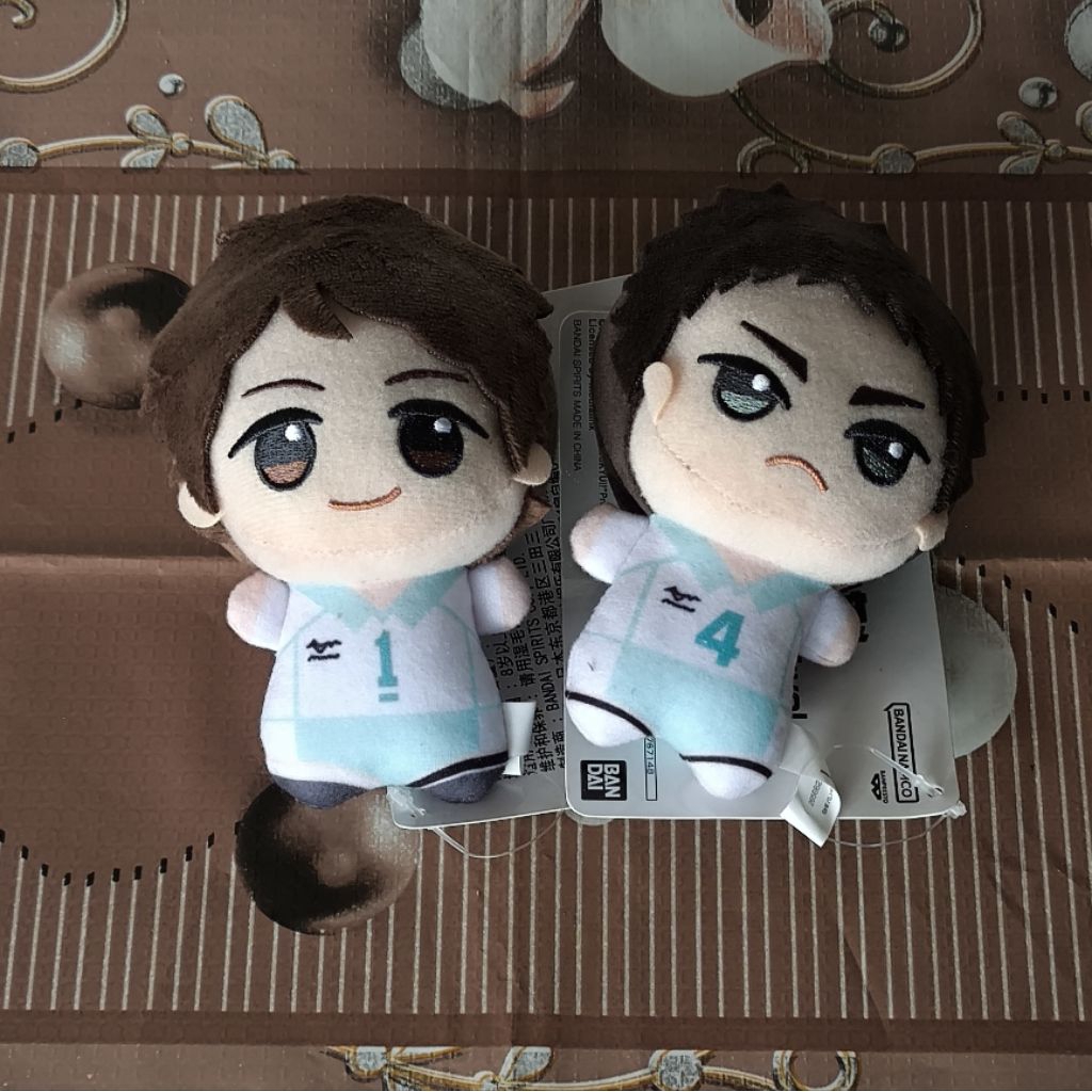 Haikyuu Anime Plush Doll Chibigurimi Oikawa Iwaizumi