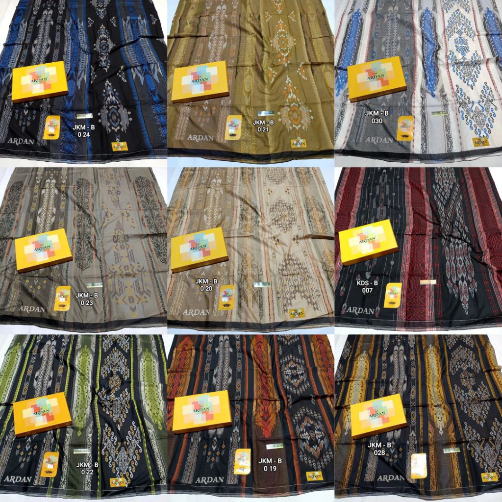 sarung ardan gold dan silver songket timbul elegan dan istimewa